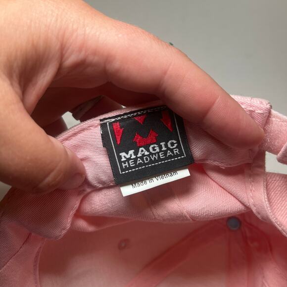 Magic Headwear John Deere Women's Flame Adjustable Hat Cap Pink One Size - Picture 5 of 7